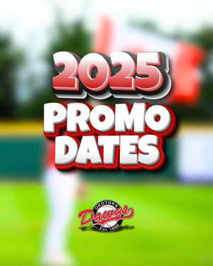 👀 Check back soon.... what's your favourite promo at the stadium?!

#dawgs #baseball #okotoks #livebreathedawgs #promos #2025 #jointhefun #wcbl #fun #3peatcomplete #wewantmorewewant4