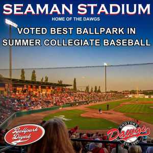 Thank you fans for voting Seaman Stadium, home of the Okotoks Dawgs, as the #1 ballpark in summer collegiate baseball in North America!

#dawgs #baseball #WCBL #collegebaseball #summercollegiatebaseball #ballparkdigest