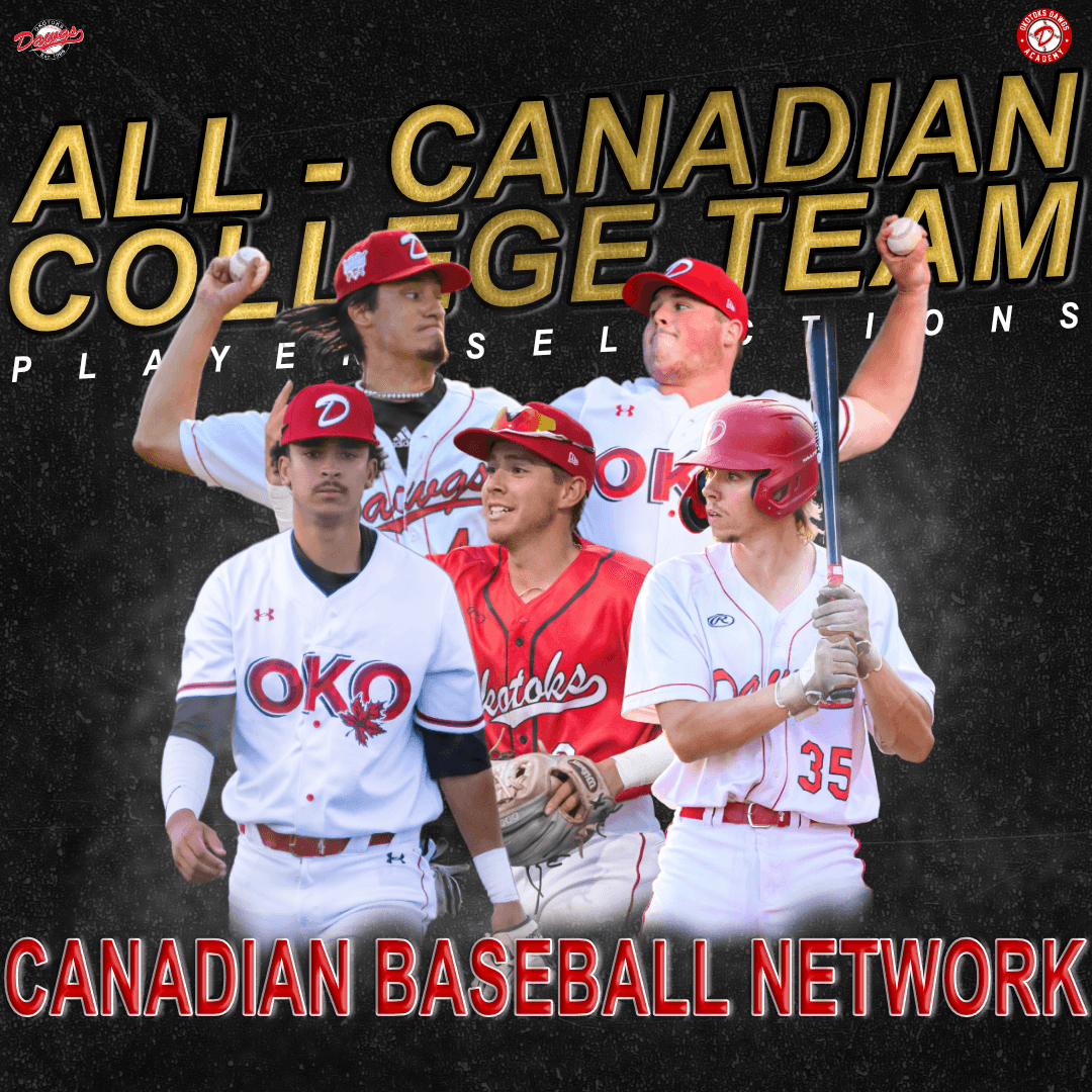 all canadian college team graphic