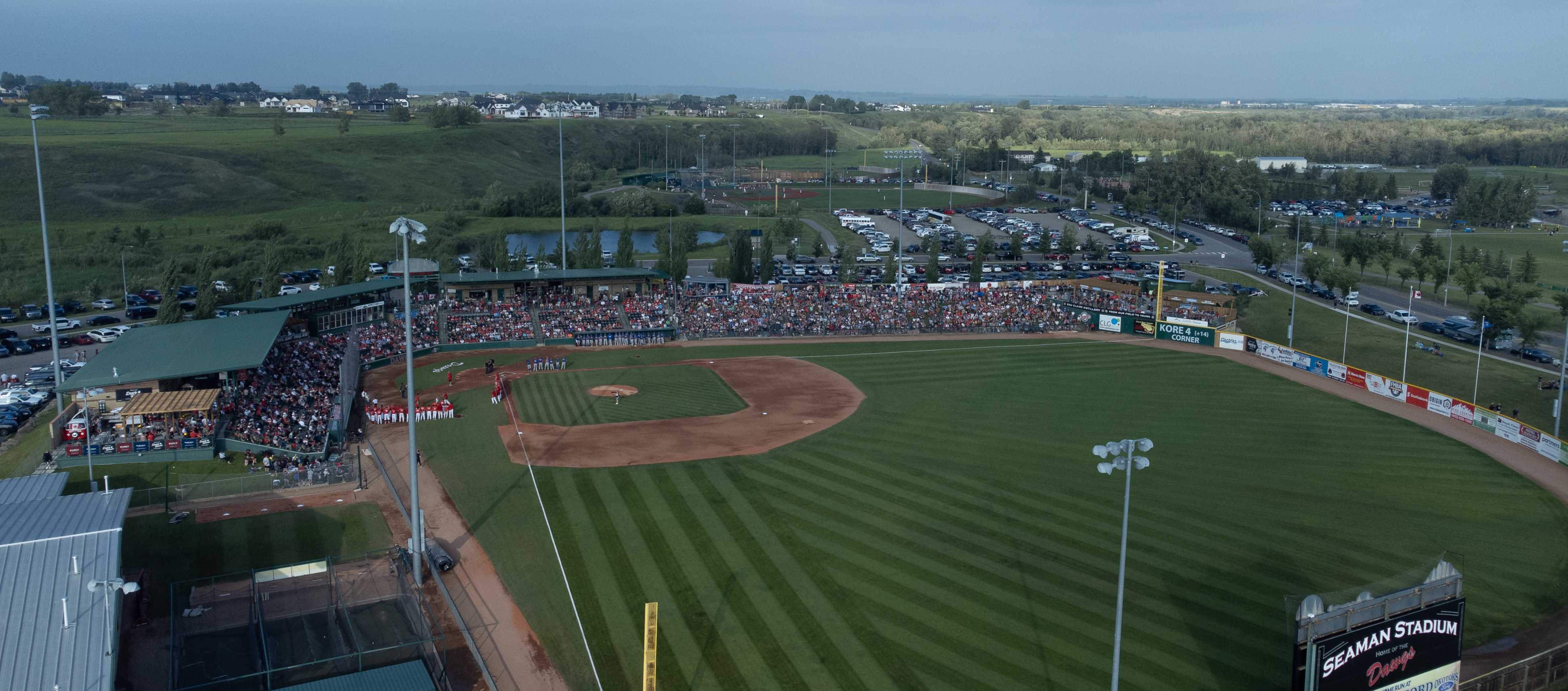 Okotoks Dawgs Baseball - Who else is pumped for the 2022 WCBL All-star Game  at Seaman Stadium?! Festivities include HR Derby, Celebrity Guest  Appearance from Matt Stairs, fireworks display and much more!